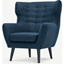 Picture of Kubrick Wing Back Chair, Scuba Blue
