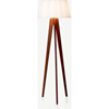 Picture of Miller Tripod Floor Lamp, Walnut and Navy