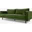 Picture of Scott 3 Seater Sofa, Grass Cotton Velvet