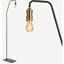 Picture of Starkey Floor Lamp, Black and Brass
