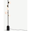 Picture of Vetro Floor Lamp, Black and Opal Glass