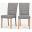 Picture of Set of 2 Flynn Dining Chairs, Graphite Grey