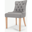 Picture of Flynn Scoop Back Chair, Graphite Grey