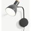 Picture of Cohen Wall Lamp, Deep Grey and American Oak
