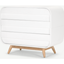Picture of Esme Chest of Drawers, White and Ash