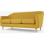 Picture of Tubby 3 Seater Sofa, Retro Yellow