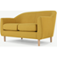 Picture of Tubby 2 Seater Sofa, Retro Yellow
