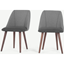 Picture of Set of 2 Lule Dining Chairs, Marl and Hail Grey