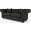 Picture of Branagh 2 Seater Chesterfield Sofa, Anthracite Grey