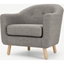 Picture of Lottie Armchair, Chalk Grey