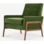Picture of Cecil Accent Armchair, Cotton Velvet Grass