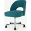Picture of Lloyd Office Chair, Mineral Blue and Marl Grey