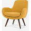 Picture of Moby Accent Armchair, Yolk Yellow