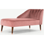 Picture of Margot Left Hand Facing Chaise Longue, Old Rose Velvet