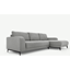 Picture of Luciano Right Hand Facing Chaise End Corner Sofa, Mountain Grey