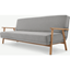 Picture of Lars Click Clack Sofa Bed, Mountain Grey and Oak Frame