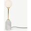 Picture of Faye Table Lamp, Brass and Marble