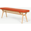 Picture of Jenson Bench, Oak and Retro Orange