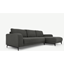 Picture of Luciano Right Hand Facing Chaise End Corner Sofa, Hudson Grey