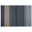 Picture of Sanlow Textured Stripe Rug, Large 160 x 230cm, Teal Blue