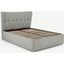 Picture of Charley Double Ottoman Storage Bed, Hail Grey