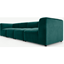 Picture of Juno 4 Seater Modular Sofa, Seafoam Blue Velvet