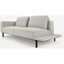 Picture of Nocelle 3 Seater Sofa with Side Table, Chic Grey