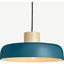 Picture of Todd Pendant Lamp Shade, Teal & Bamboo