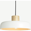Picture of Todd Pendant Lamp Shade, White & Bamboo