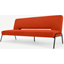 Picture of Knox Click Clack Sofa Bed, Retro Orange