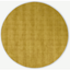 Picture of Jago Round Rug, Large 200cm diam, Antique Gold