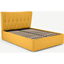Picture of Charley King Size Ottoman Storage Bed, Yolk Yellow