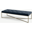 Picture of Julianne Ottoman, Navy Cotton Velvet