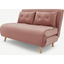 Picture of Haru Small Sofa Bed, Vintage Pink Velvet