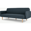Picture of Ryson Click Clack Sofa Bed with Arms, Aegean Blue