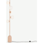 Picture of Vetro Floor Lamp, Dusty Nude Pink and Opal Glass
