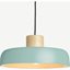 Picture of Todd Pendant Lamp Shade, Duck Egg Blue & Bamboo