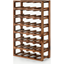 Picture of Clover Acacia Wood Extra Large 28 Bottle Wine Rack, Natural