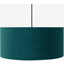 Picture of Carmella Drum Lamp Shade, Peacock Blue Velvet