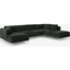 Picture of Monterosso Right Hand Facing Corner Sofa, Dark Anthracite Velvet