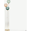 Picture of Ilaria Floor Lamp Triple, Multicolour & Brass