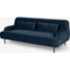 Picture of Giselle 2 Seater Sofa, Sapphire Blue Velvet