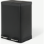 Picture of Colter 60L, Soft Close Double Recycling Pedal Bin X2 30L, Matt Black