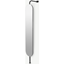 Picture of Huldra Wall Mounted Dressing Mirror with Coat Rack, Black Metal & Wood