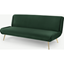Picture of Moby Click Clack Sofa Bed, Pine Green Velvet