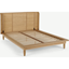 Picture of Liana Double Bed,  Ash & Rattan