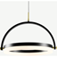 Picture of Franz LED Pendant, Matt Black and Brushed Brass
