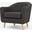 Picture of Lottie Armchair, Seal Grey