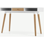 Picture of Edelweiss Desk, Oak and White