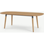 Picture of Edelweiss 6-8 Seat Oval Extending Dining Table, Oak and Black